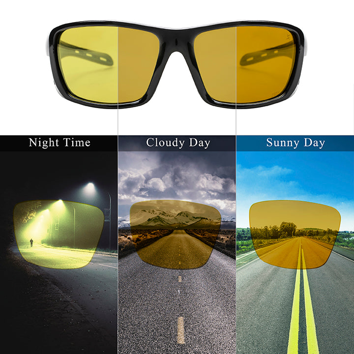 Photochromic 007-1 Yellow to Grey Lens