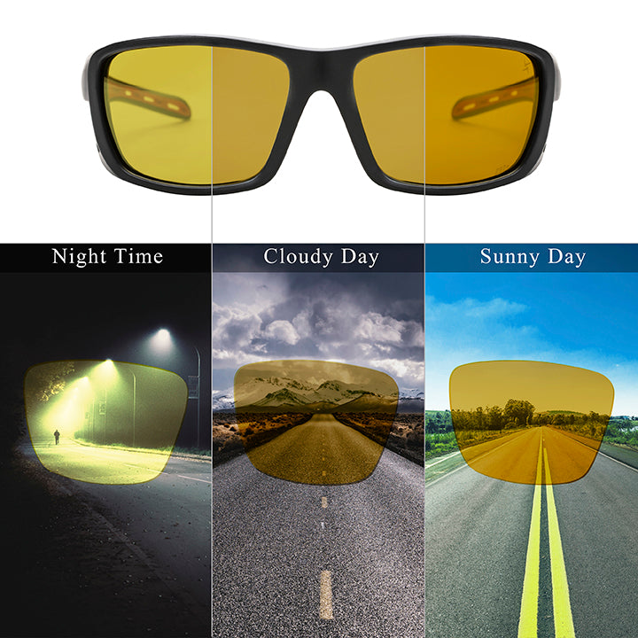 Photochromic 007-2 Yellow to Grey Lens