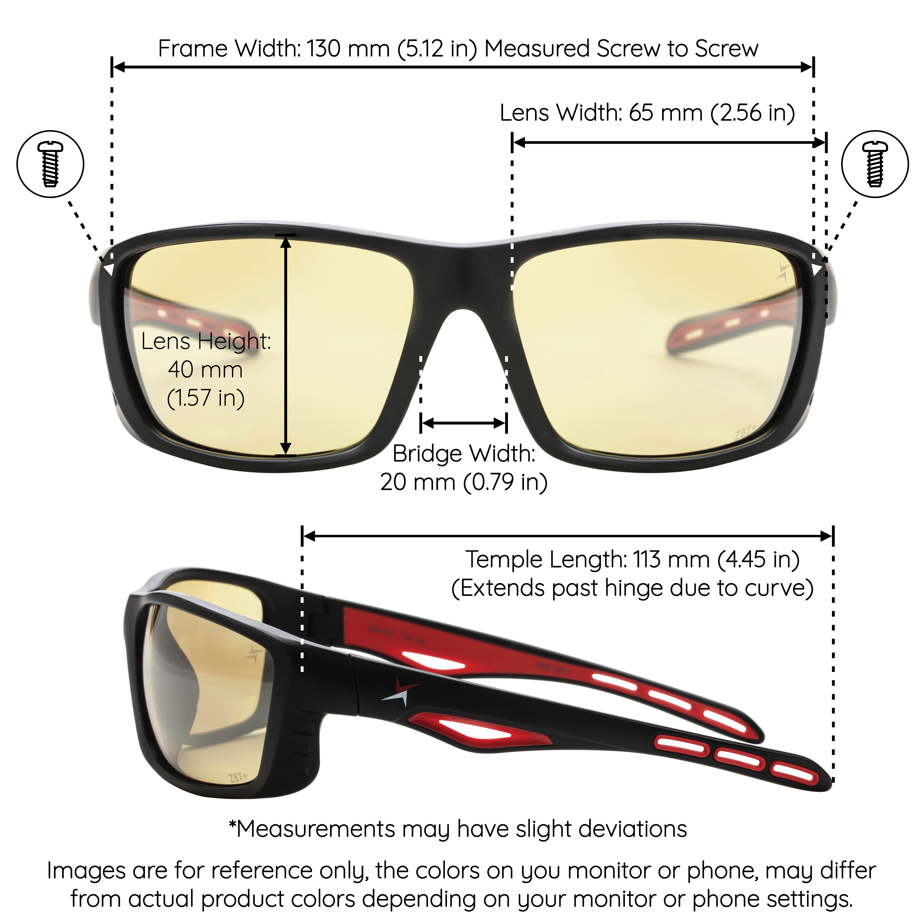 Photochromic 007-2 Yellow to Grey Lens